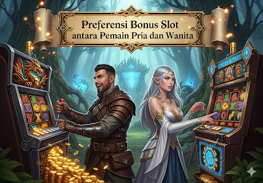 Preferensi Bonus Slot antara Pemain Pria dan Wanita