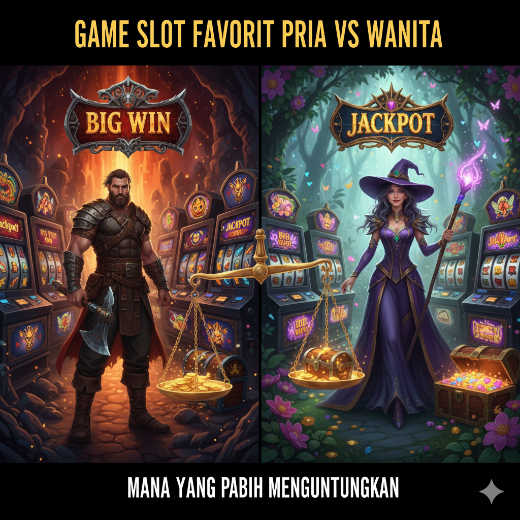 Game Slot Favorit Pria vs Wanita : Mana yang Paling Menguntungkan?