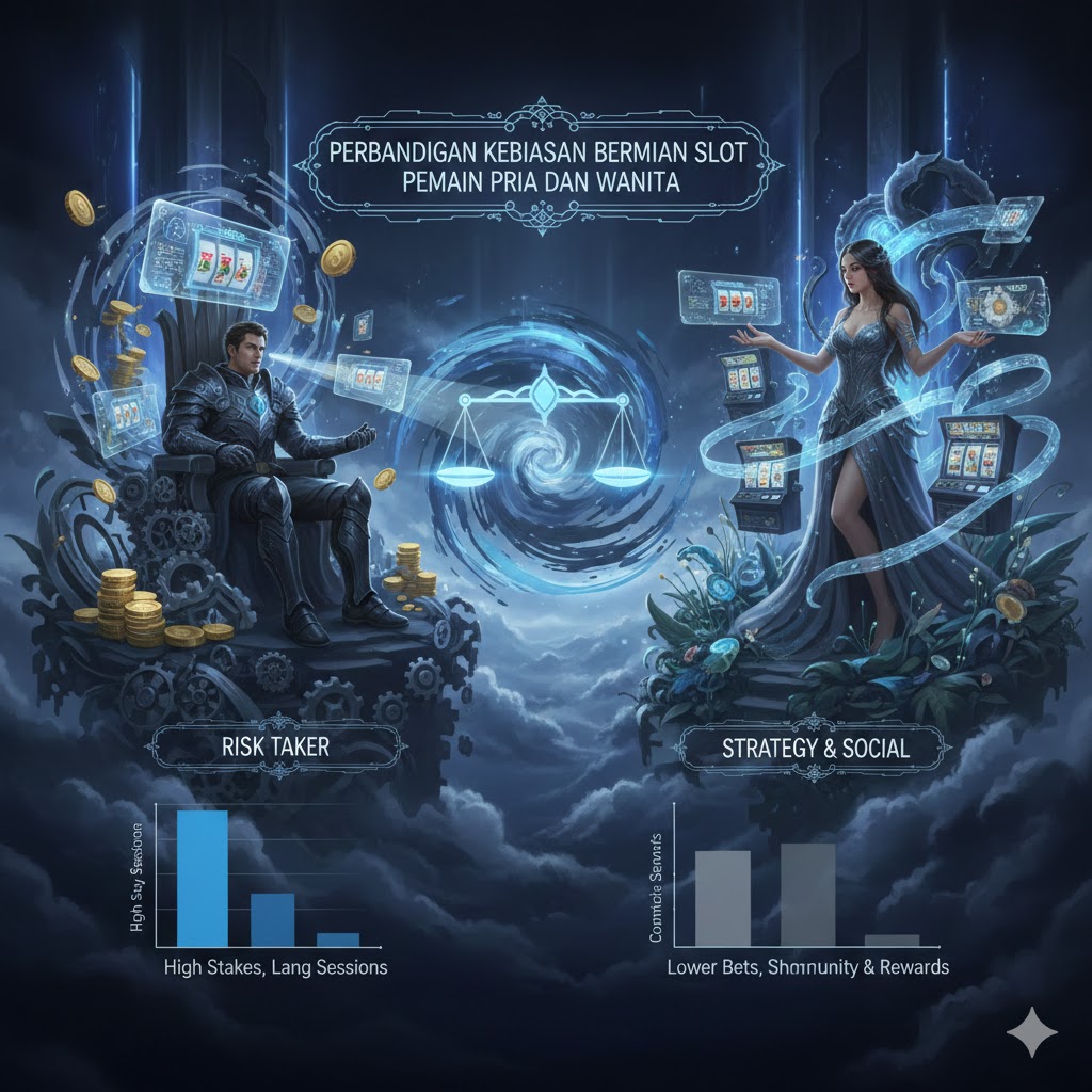 Perbandingan Kebiasaan Bermain Slot Pemain Pria dan Wanita